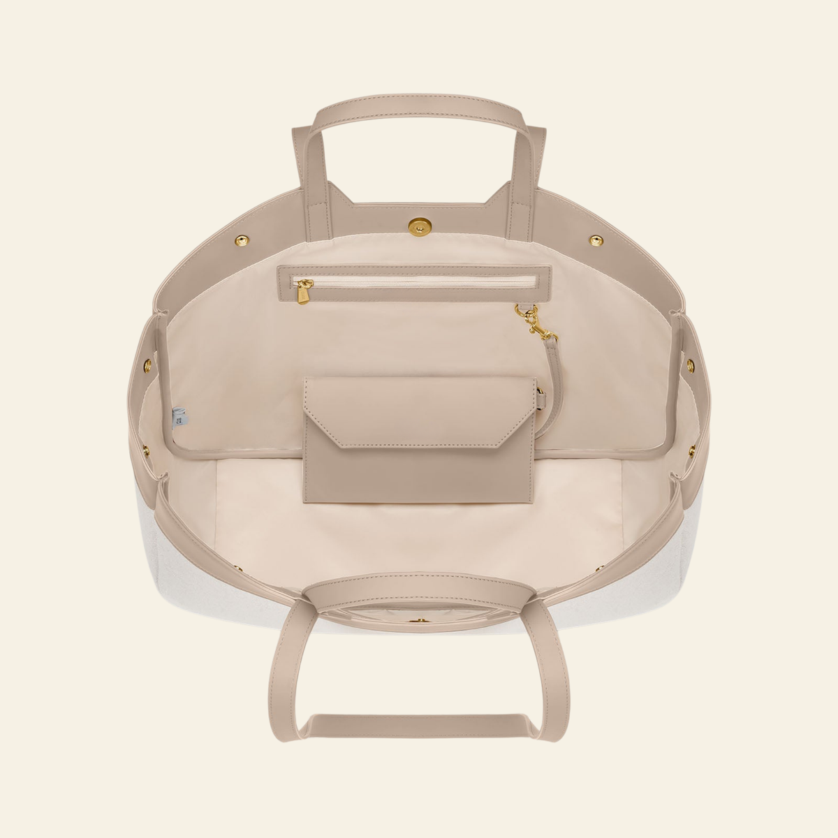 Tote Bag Beige, tote bag in Beige by Aurielle Milano, image 5