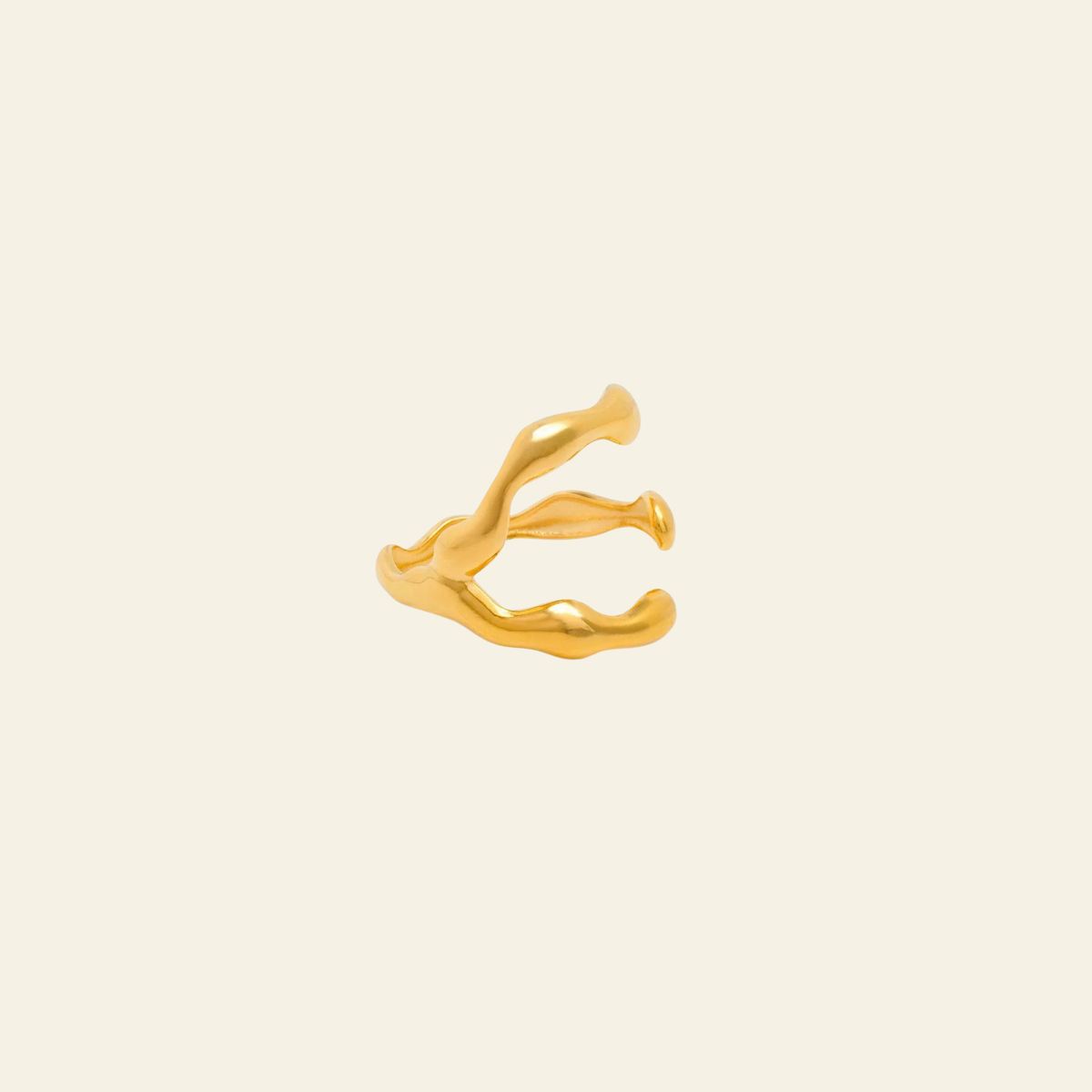 Coral Ring, ring in Coral by Aurielle Milano