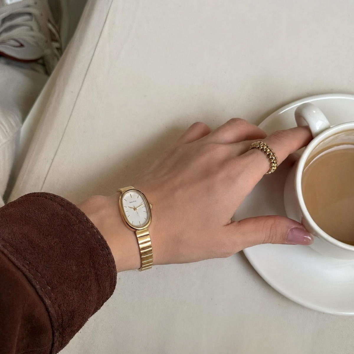 Le Marais Watch Moonlight, women's watch in Moonlight by Aurielle Milano, image 10