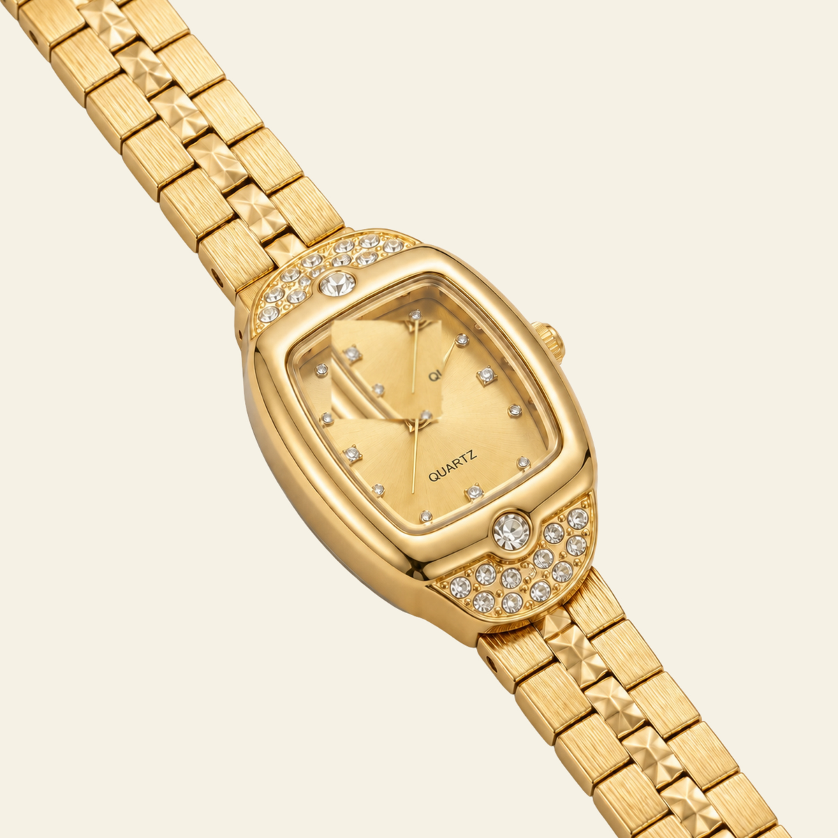 Trocadéro Watch Gold, women's watch in Gold by Aurielle Milano, image 3