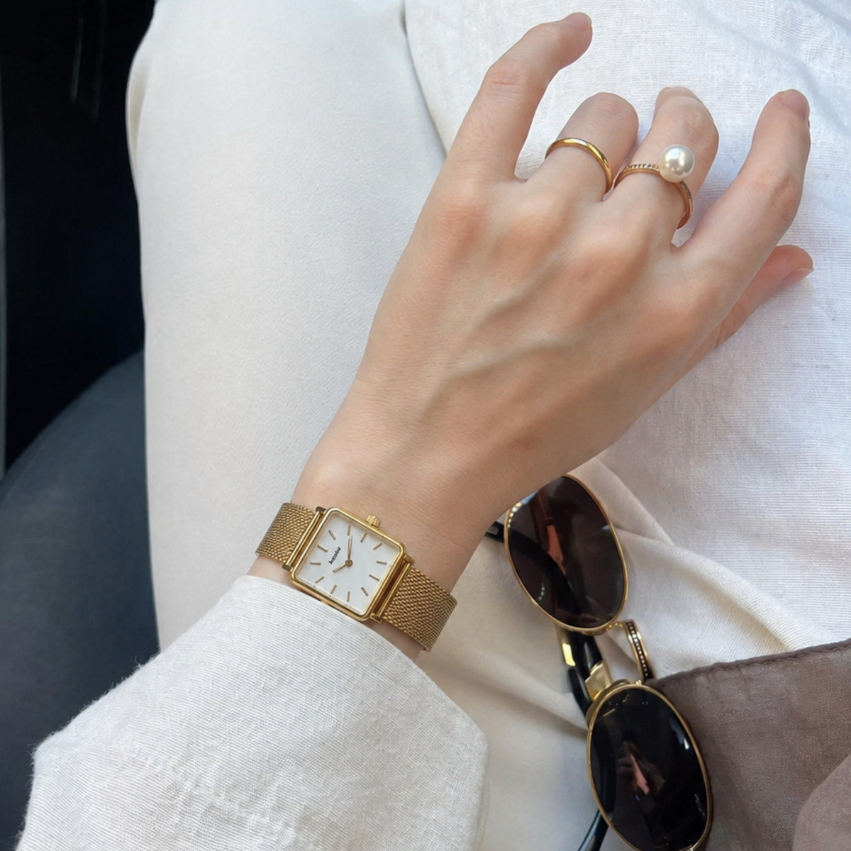 Trocadéro Watch Moonlight, women's watch in Moonlight by Aurielle Milano, image 12