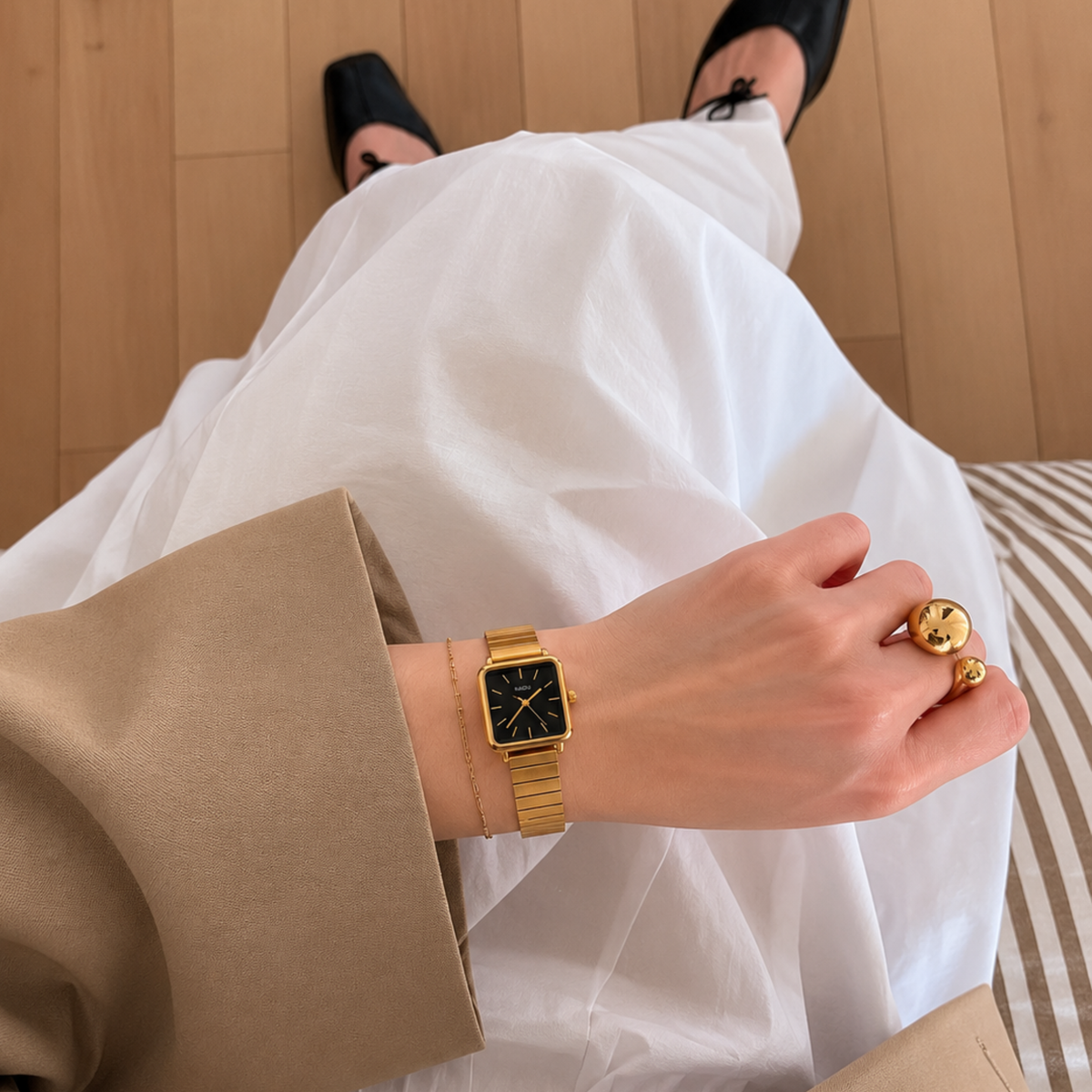 Le Marais Watch Eclipse, women's watch in Eclipse by Aurielle Milano, image 7