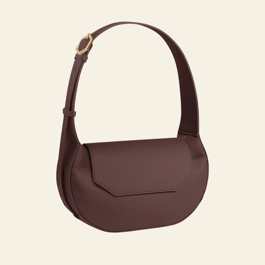 Crossbody Bag Dark Brown, crossbody bag in Dark Brown by Aurielle Milano