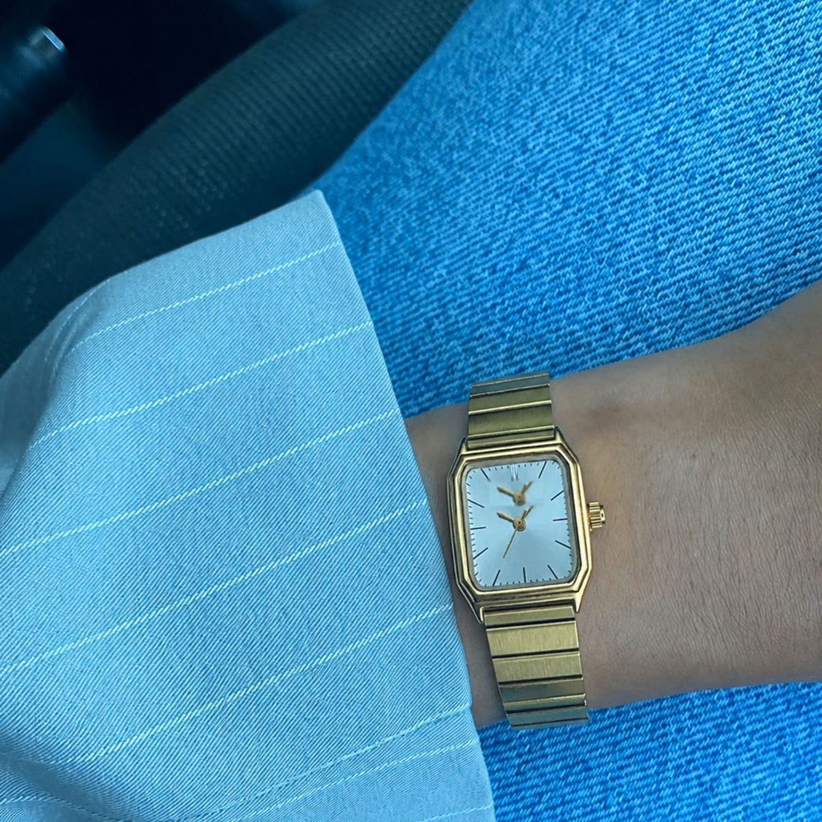 Trocadéro Watch Sage, women's watch in Sage by Aurielle Milano, image 11