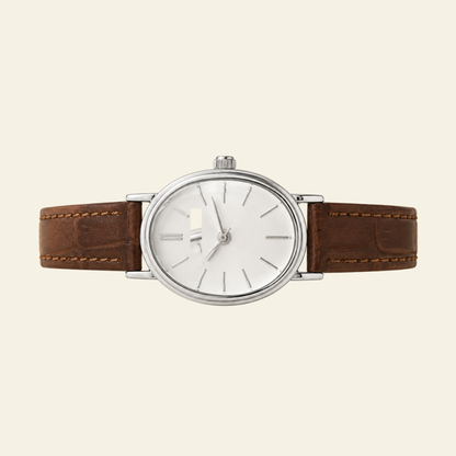 Madeleine Watch Cognac, women's watch in Cognac by Aurielle Milano, image 6