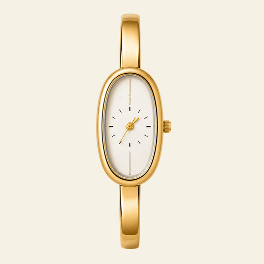 Passy Watch Gold, women's watch in Gold by Aurielle Milano