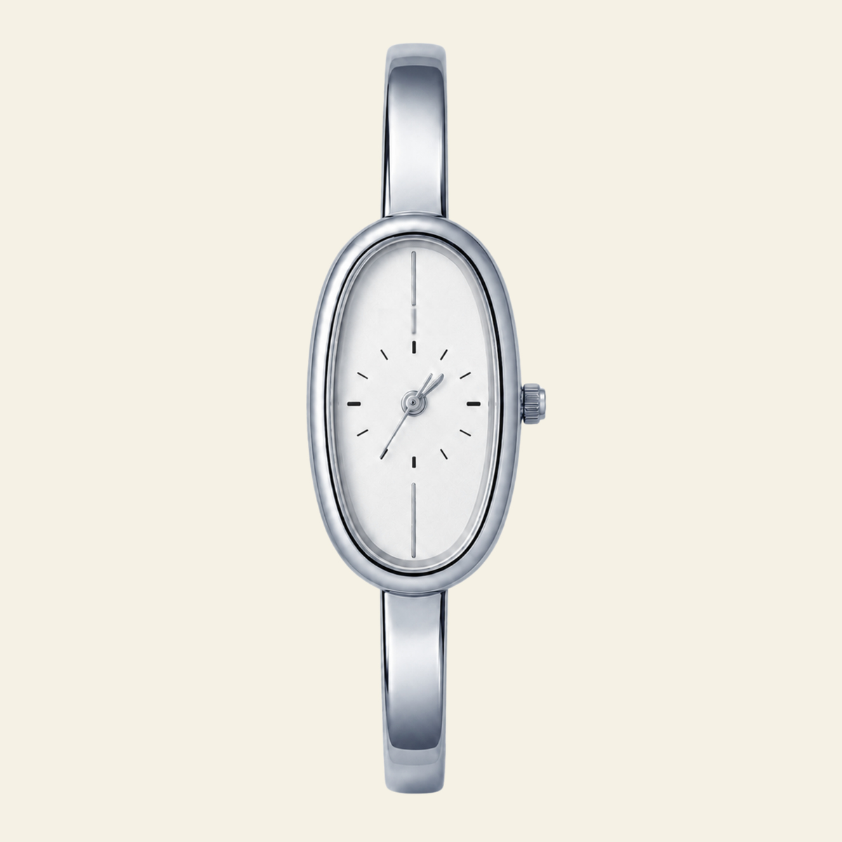 Passy Watch Silver, women's watch in Silver by Aurielle Milano