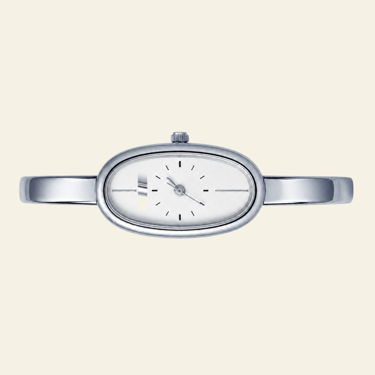 Passy Watch Silver, women's watch in Silver by Aurielle Milano, image 6