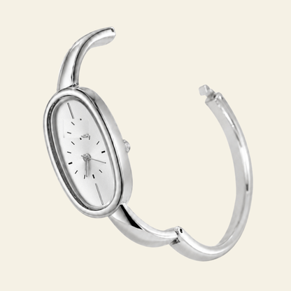 Passy Watch Silver, women's watch in Silver by Aurielle Milano, image 4