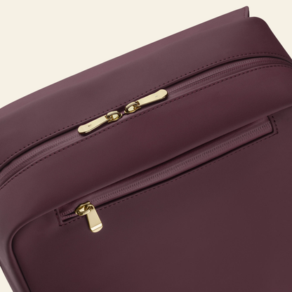 Backpack Plum, backpack in Plum by Aurielle Milano, image 3