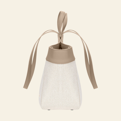 Tote Bag Beige, tote bag in Beige by Aurielle Milano, image 3