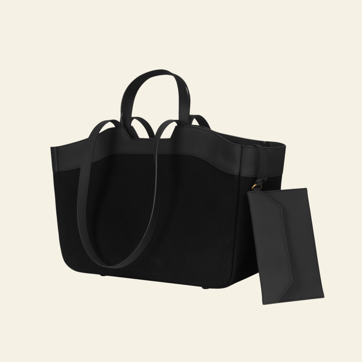 Tote Bag Full Black, tote bag in Full Black by Aurielle Milano, image 4