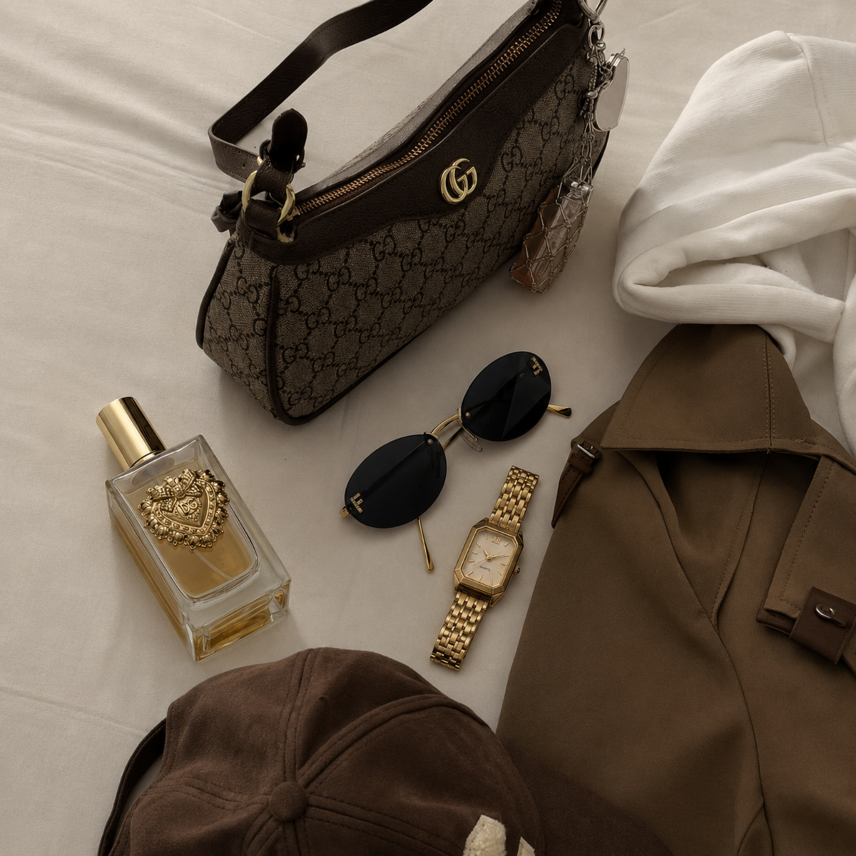 Le Marais Watch Gold, women's watch in Gold by Aurielle Milano, image 10