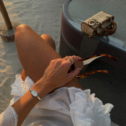 Passy Watch Silver, women's watch in Silver by Aurielle Milano, image 11