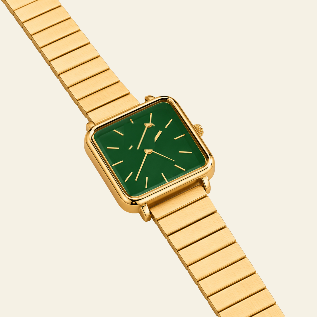 Le Marais Watch Emerald, women's watch in Emerald by Aurielle Milano, image 4