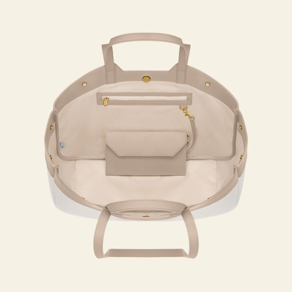 Tote Bag Beige, tote bag in Beige by Aurielle Milano, image 5