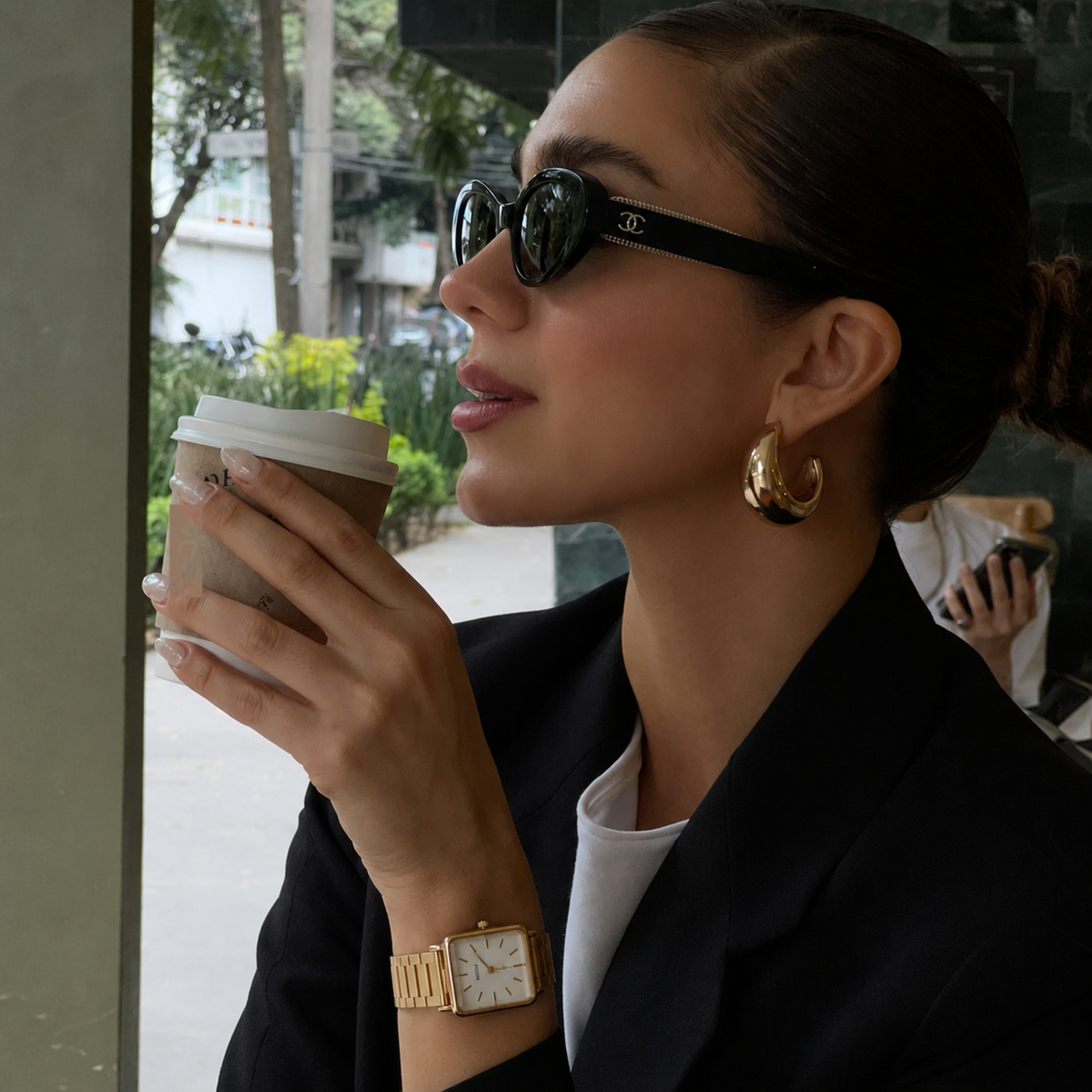 Le Marais Watch Blush, women's watch in Blush by Aurielle Milano, image 7
