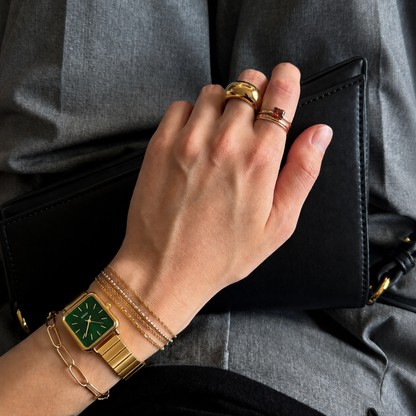 Le Marais Watch Emerald, women's watch in Emerald by Aurielle Milano, image 9
