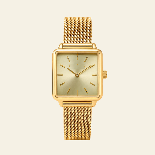 Trocadéro Watch Champagne, women's watch in Champagne by Aurielle Milano