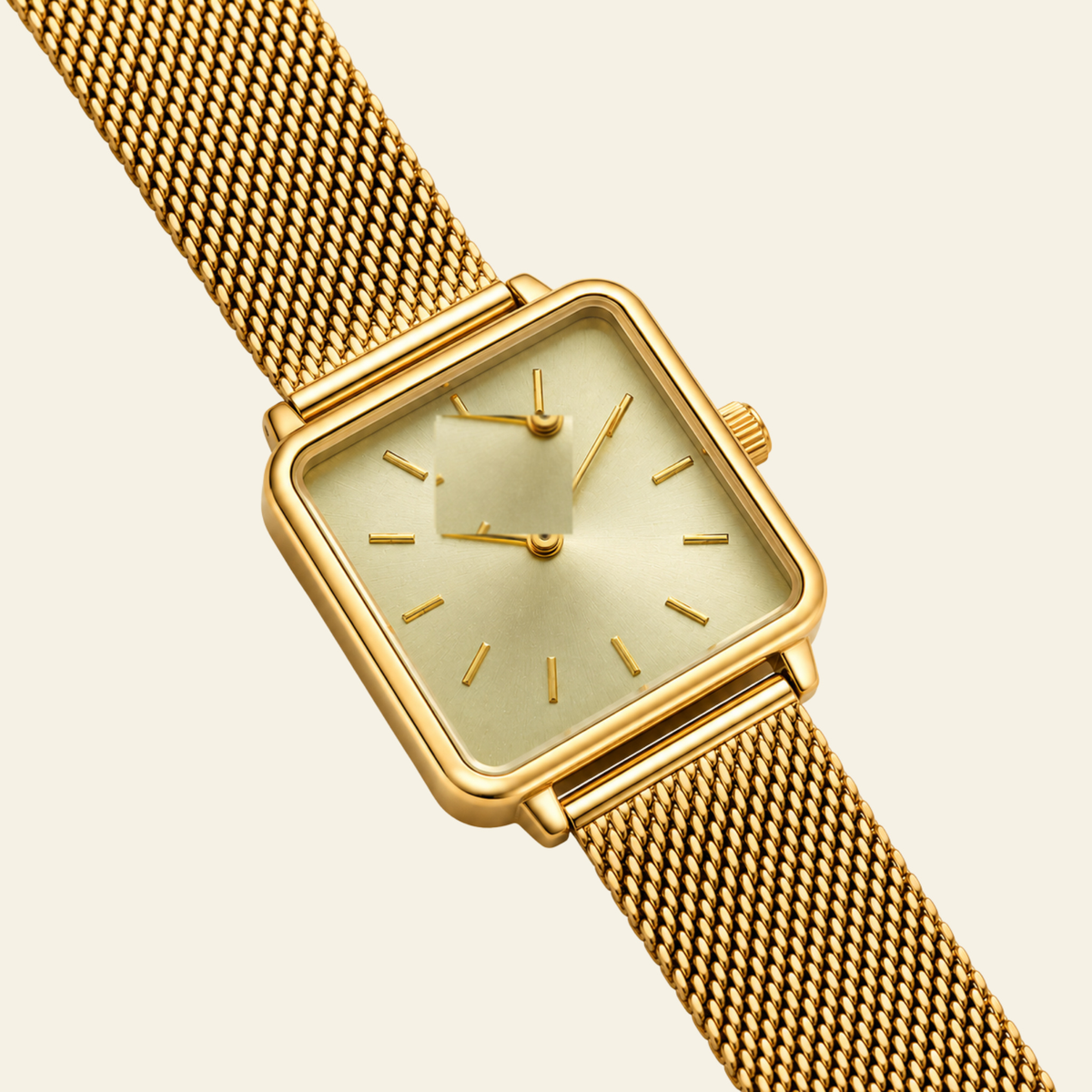 Trocadéro Watch Champagne, women's watch in Champagne by Aurielle Milano, image 4