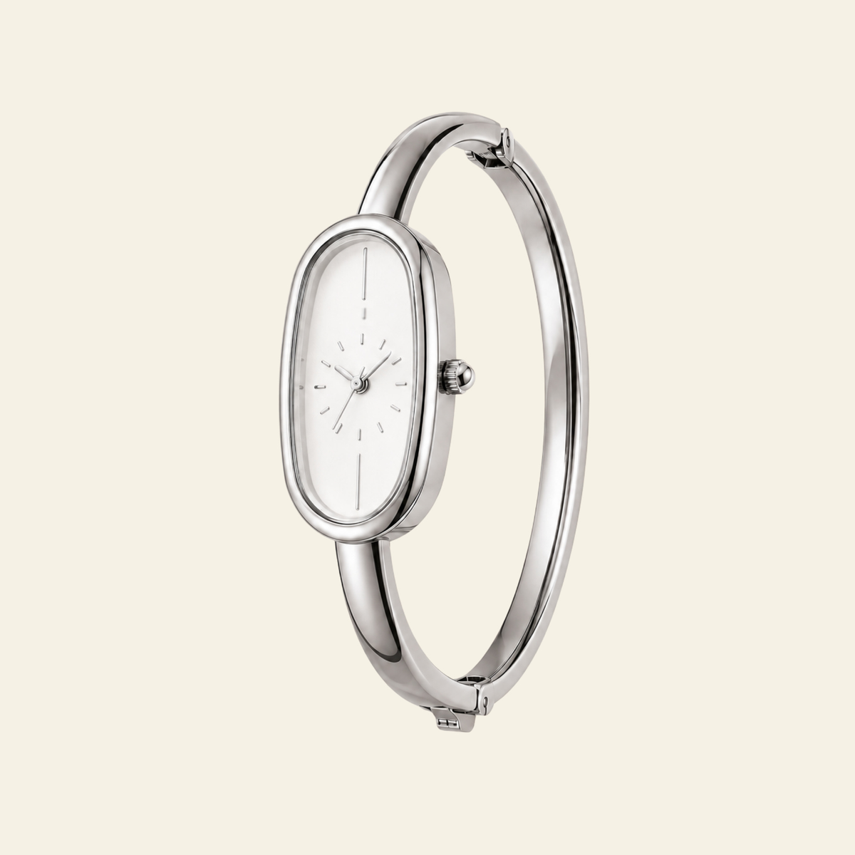 Passy Watch Silver, women's watch in Silver by Aurielle Milano, image 2