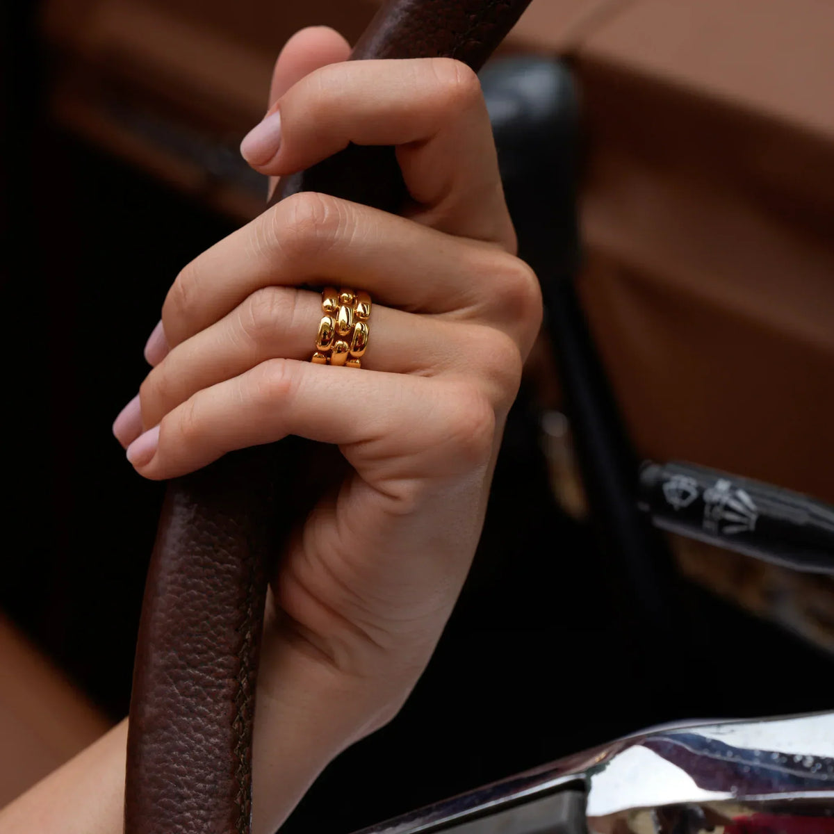 Radiant Shore Ring, ring in Radiant Shore by Aurielle Milano, image 2