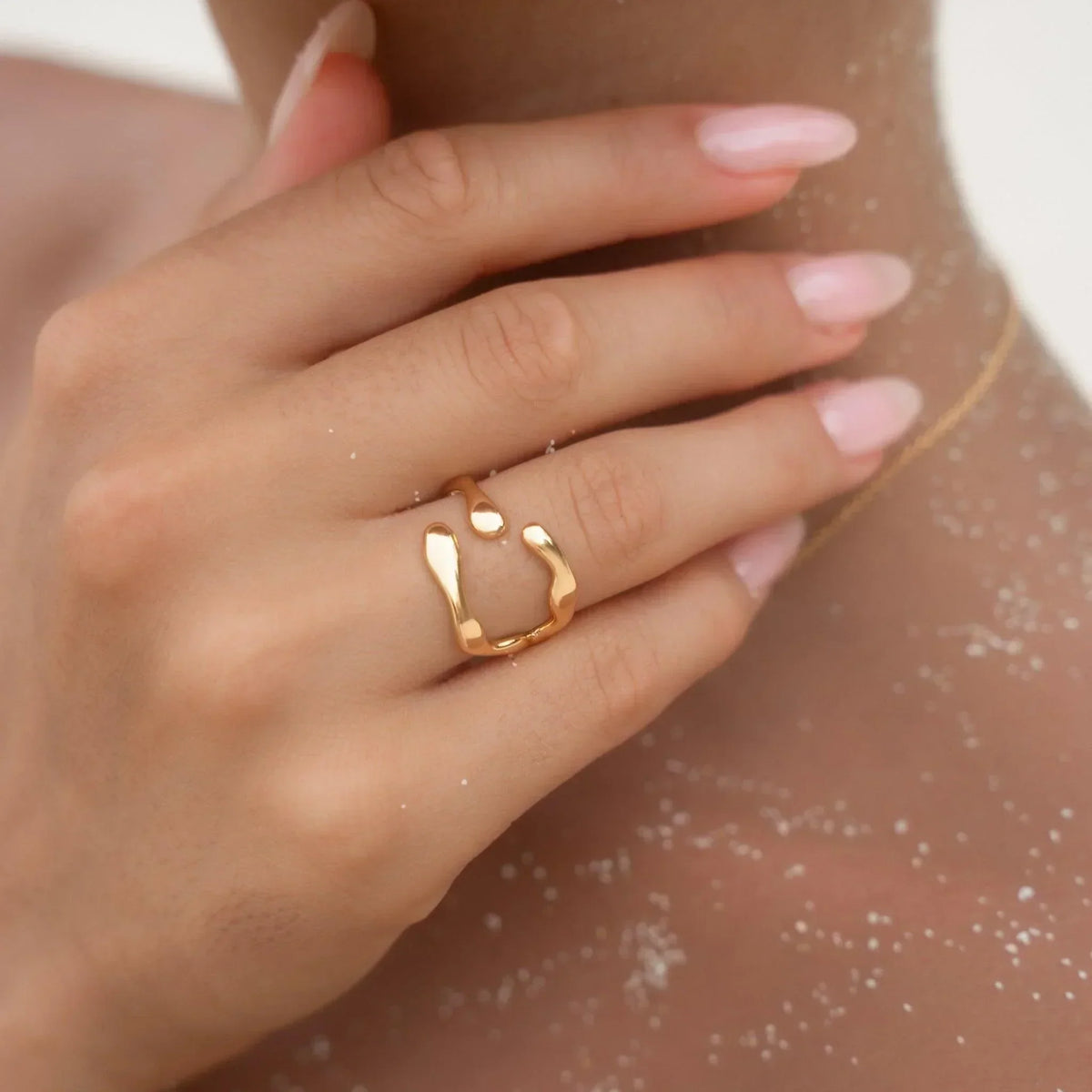 Coral Ring, ring in Coral by Aurielle Milano, image 2