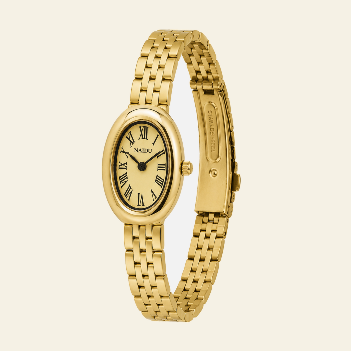 Opéra Watch Gold, women's watch in Gold by Aurielle Milano, image 2